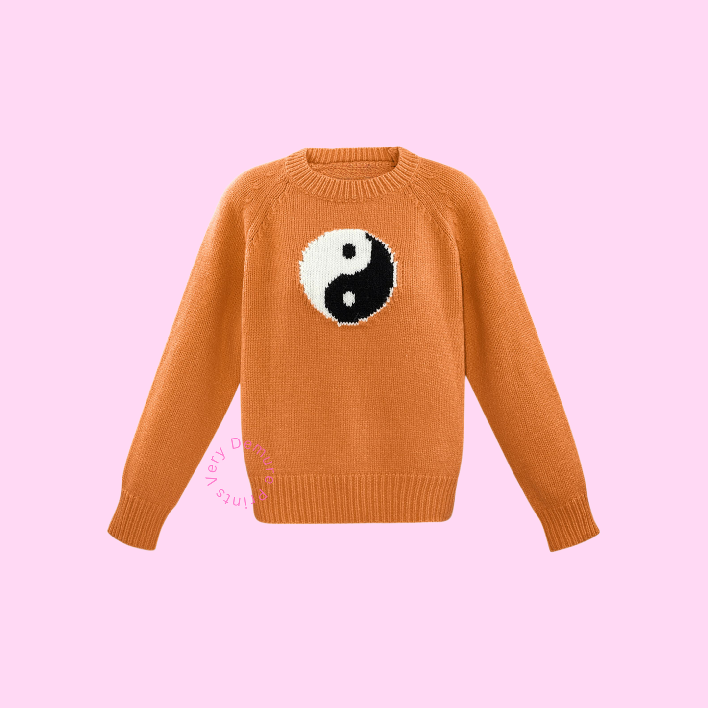 Balance Babe Yin & Yang Knit Sweater