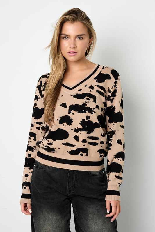 Fierce & Cozy Leopard Sweater