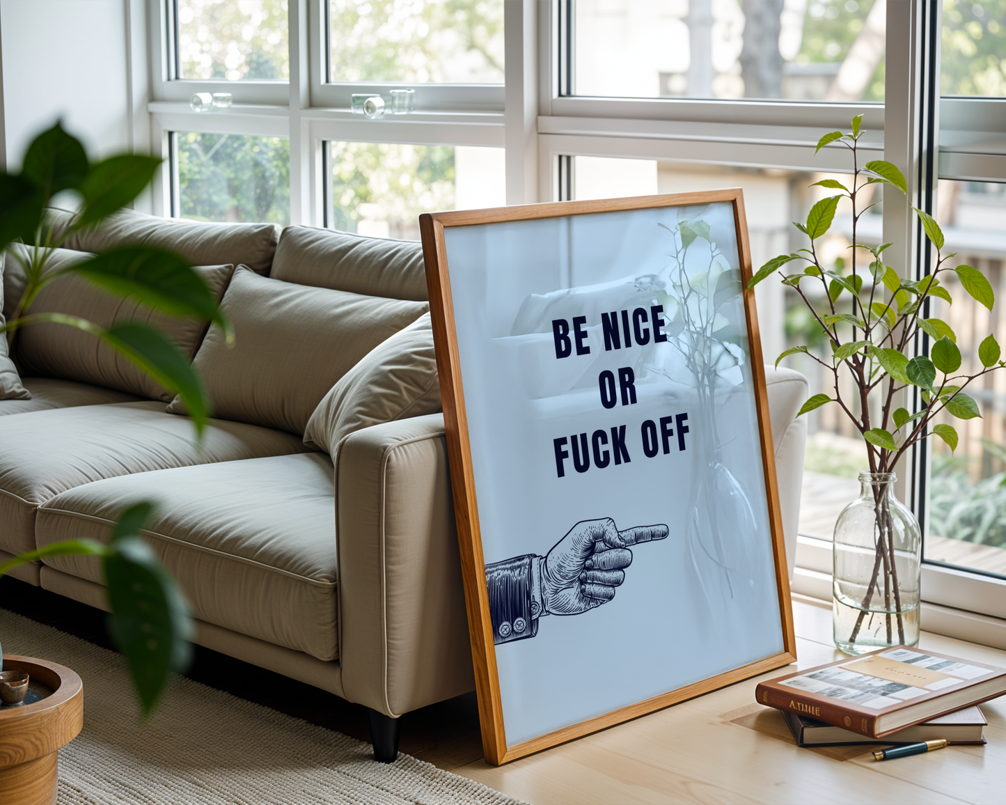 Be Nice or Fuck Off