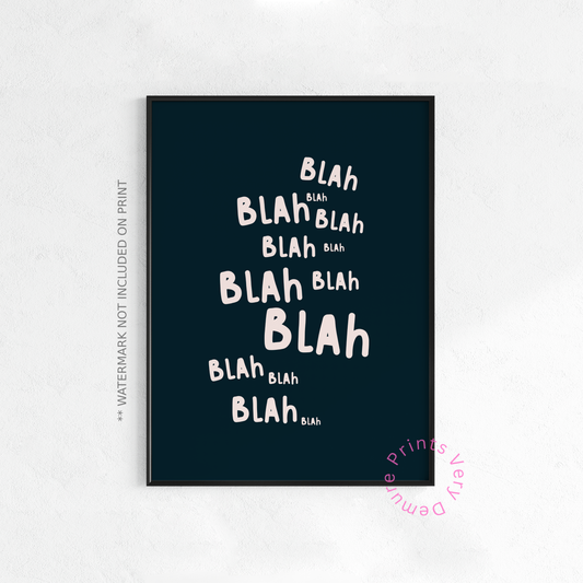 Blah Blah
