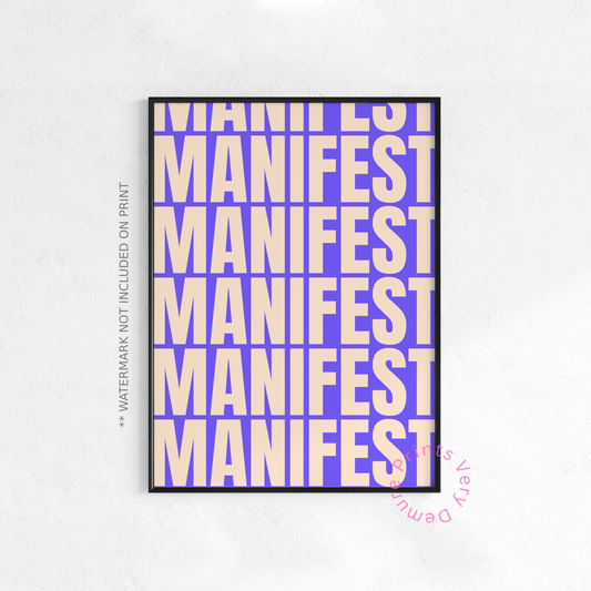 Manifest (Clean & Messy Variations)