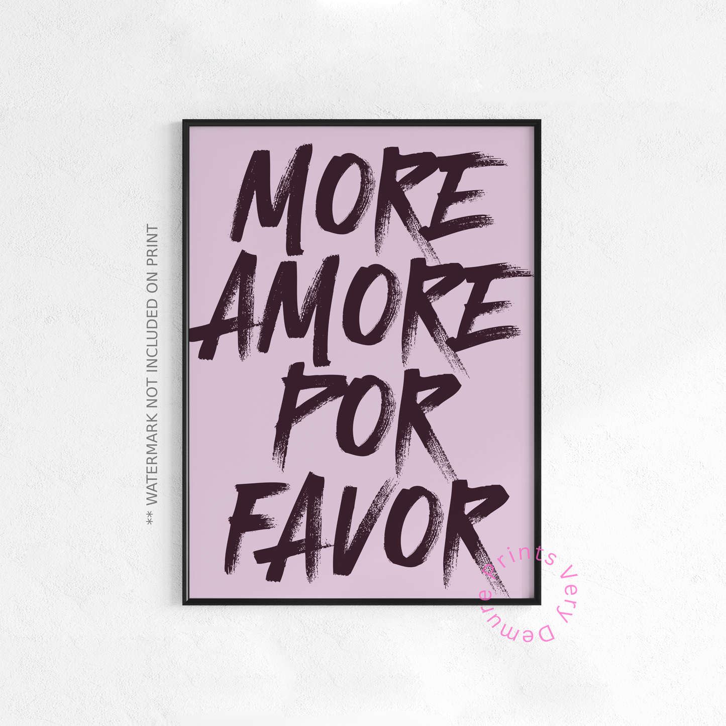 More Amore, Por Favor