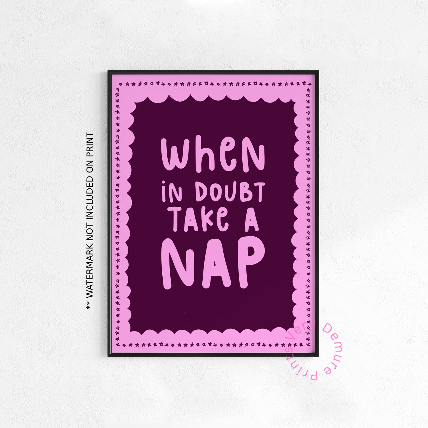 When in Doubt, Take a Nap