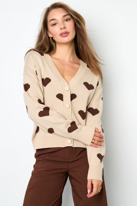 Heart on Your Sleeve Cardigan