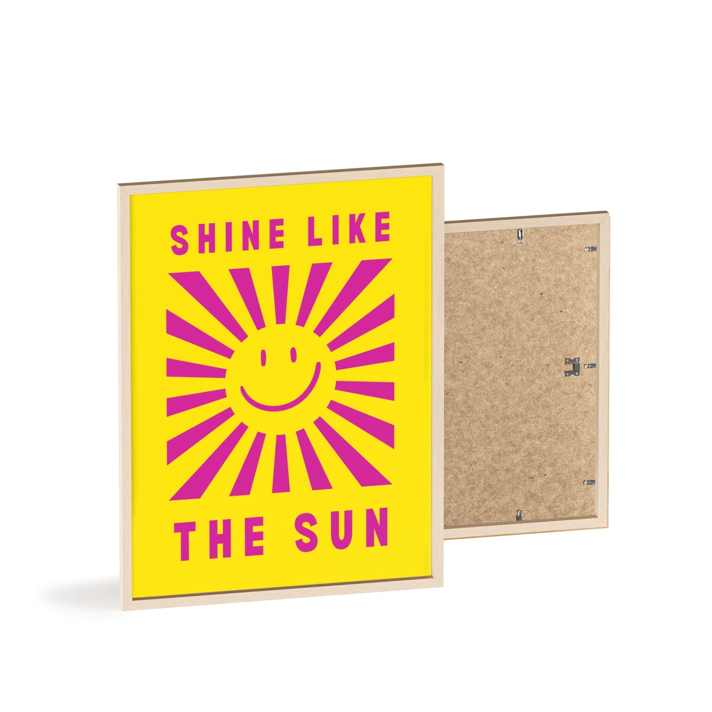 Shine Like The Sun ( Sunshine Yellow ) - Frame