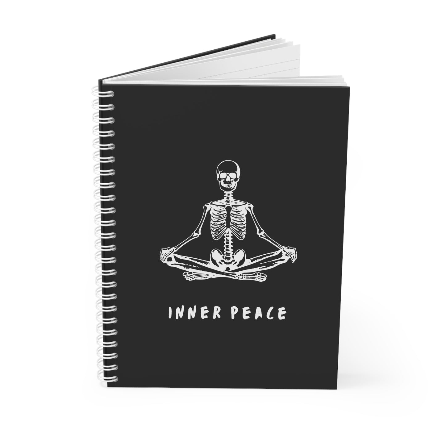 Inner Peace - Sassy Scribbles Spiral Notebook