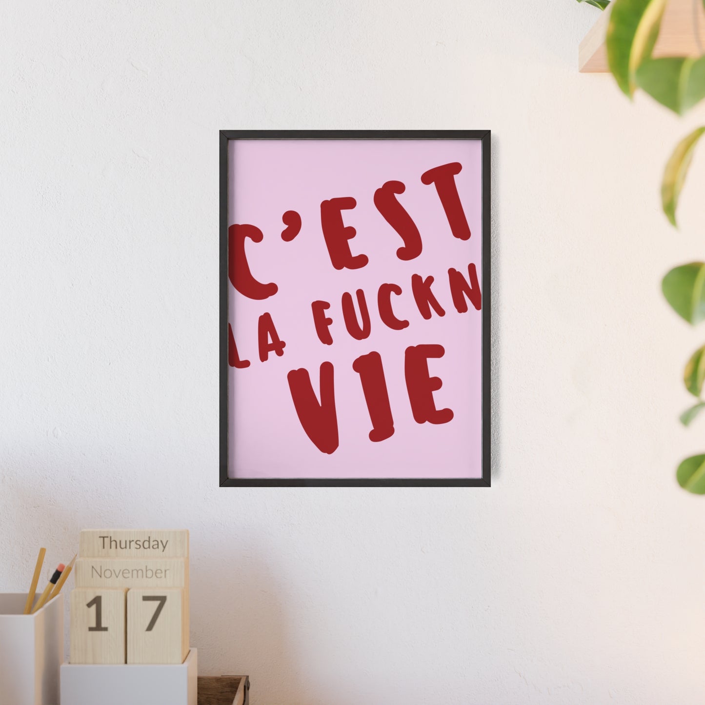 C'est La F*ckn' Vie - Frame