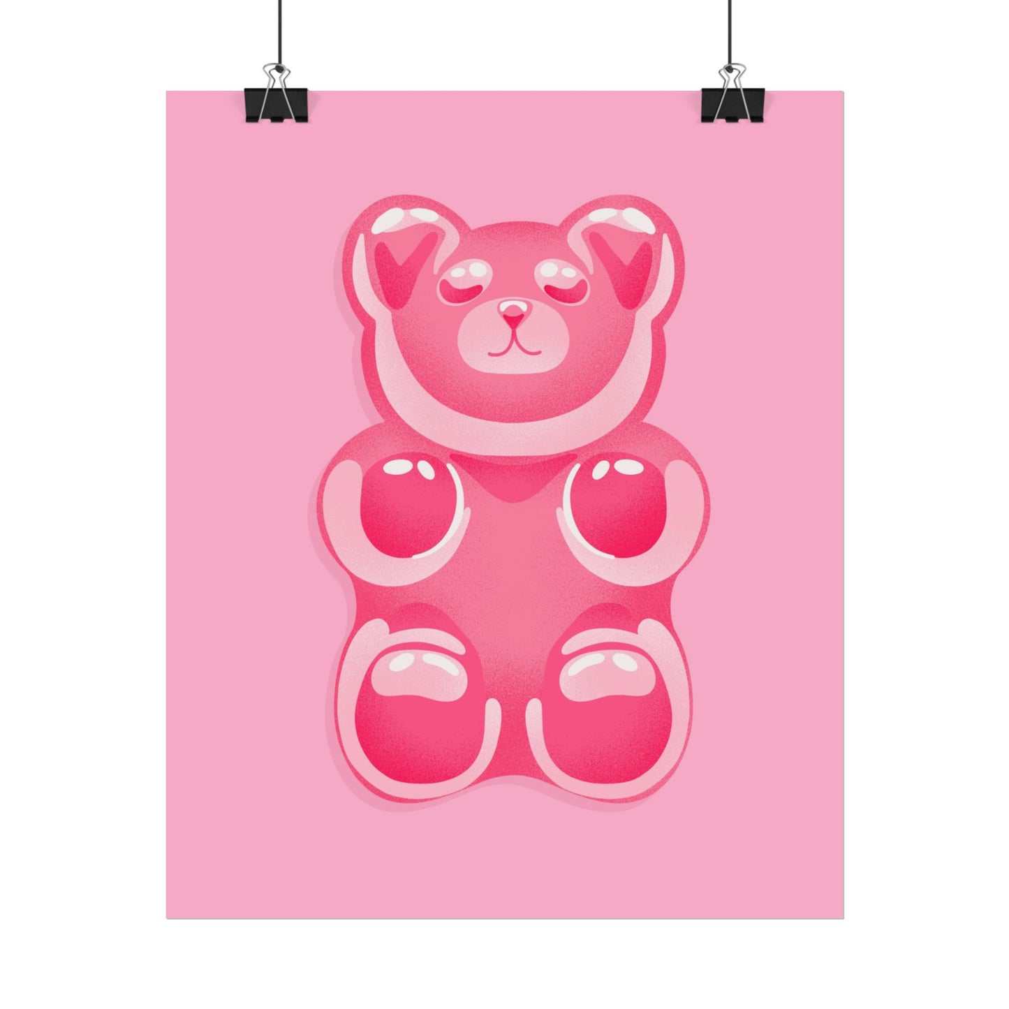 Pink Gummy Bear – Dopamine Poster