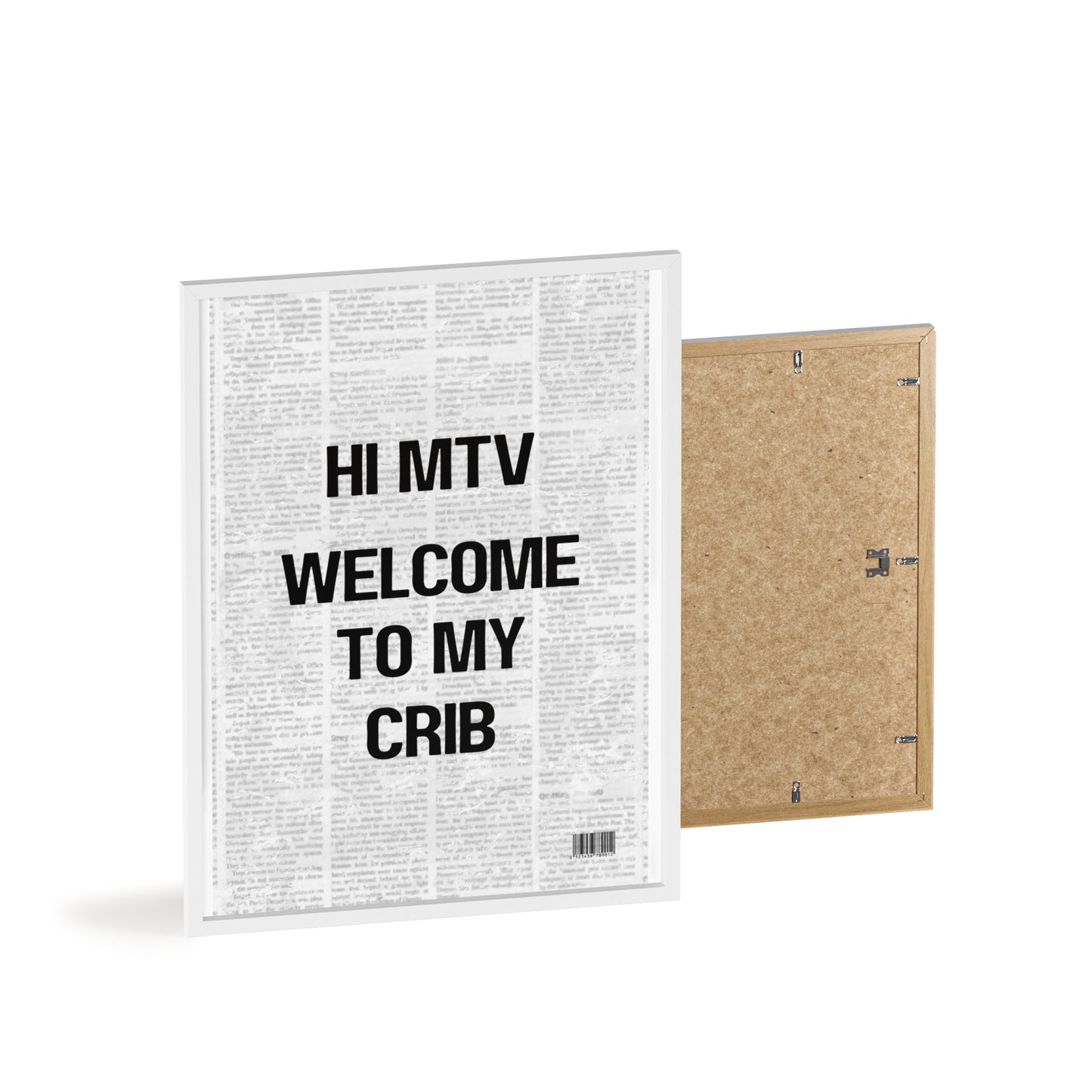 Hi MTV, Welcome to my Crib - Frame