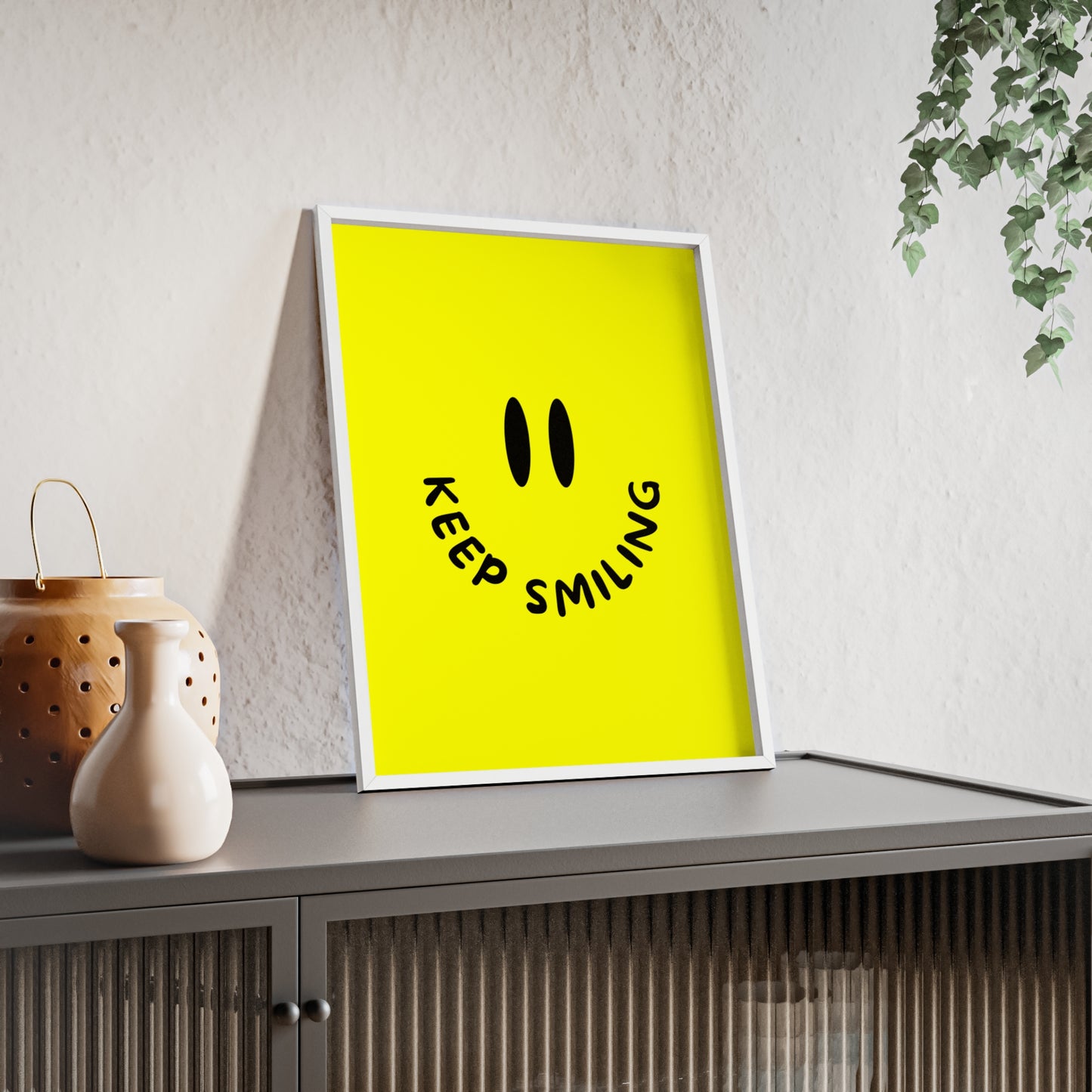 Keep Smiling ( Sunny Yellow ) - Frame