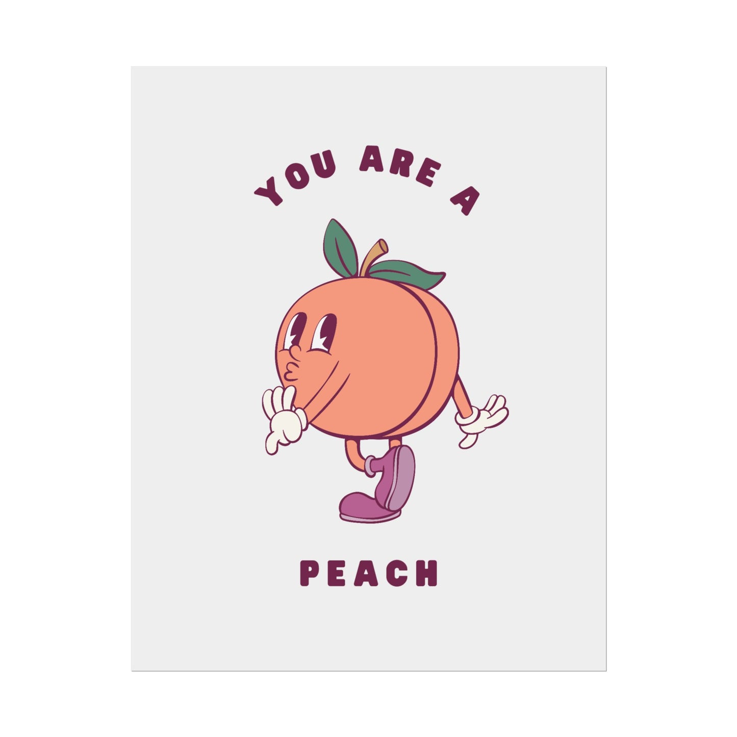 Stay Peachy - Poster