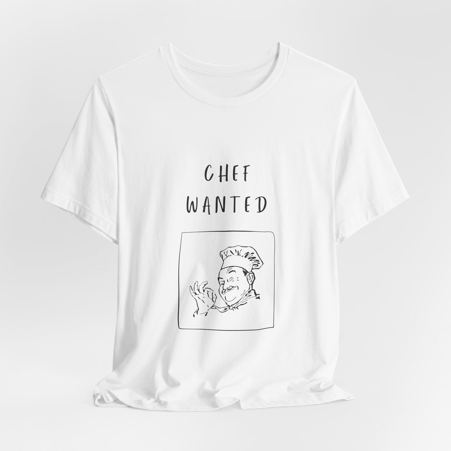 Chef Wanted | Retro Tee | Organic Unisex T Shirt