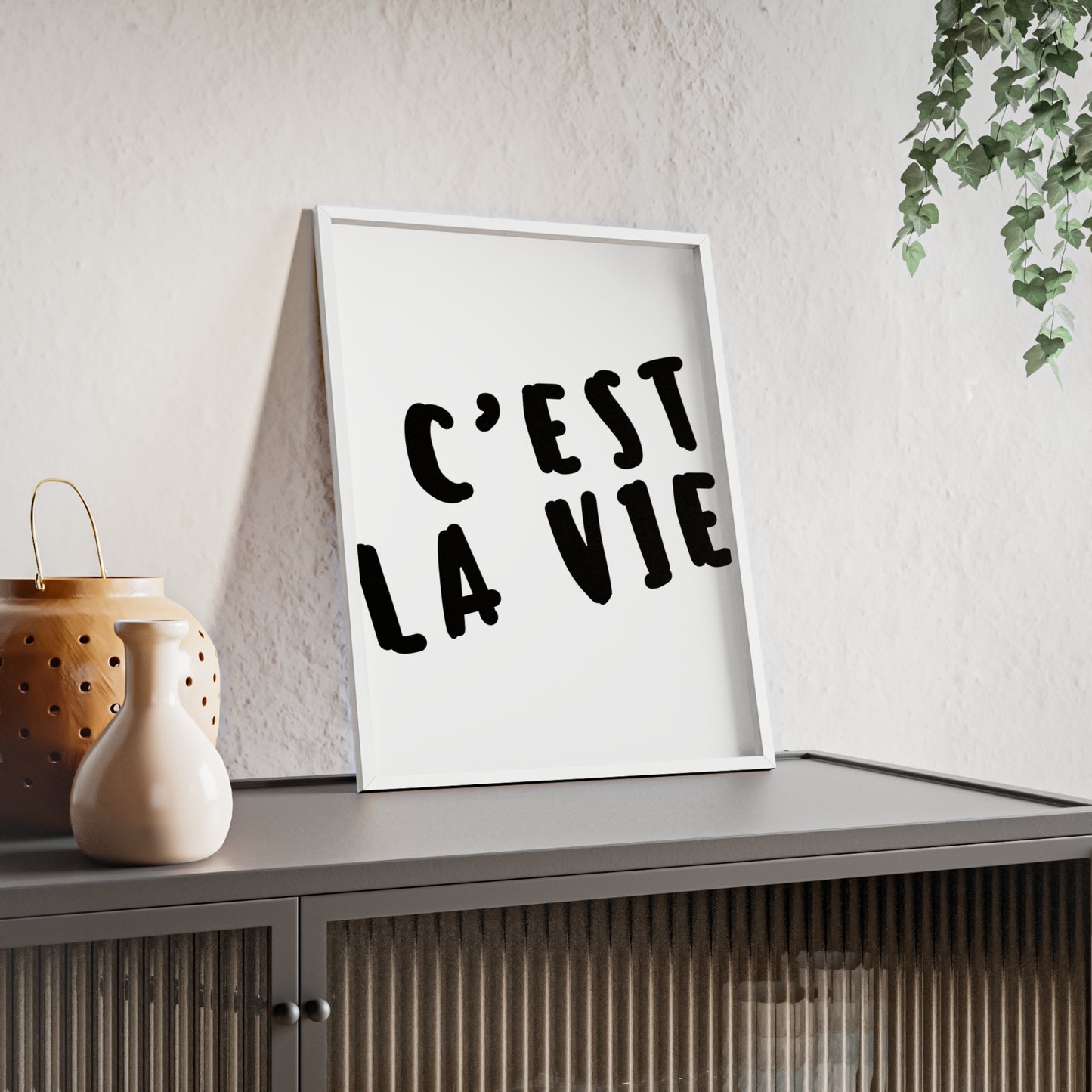 C'est la Vie ( Monochrome ) - Frame