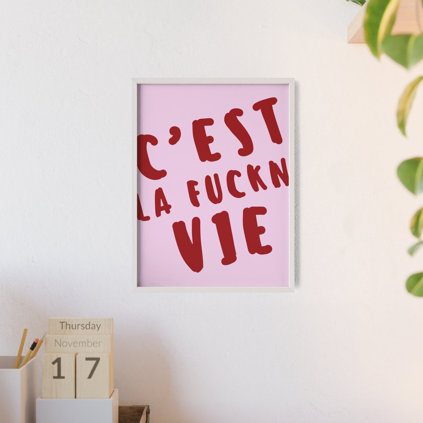 C'est La F*ckn' Vie - Frame