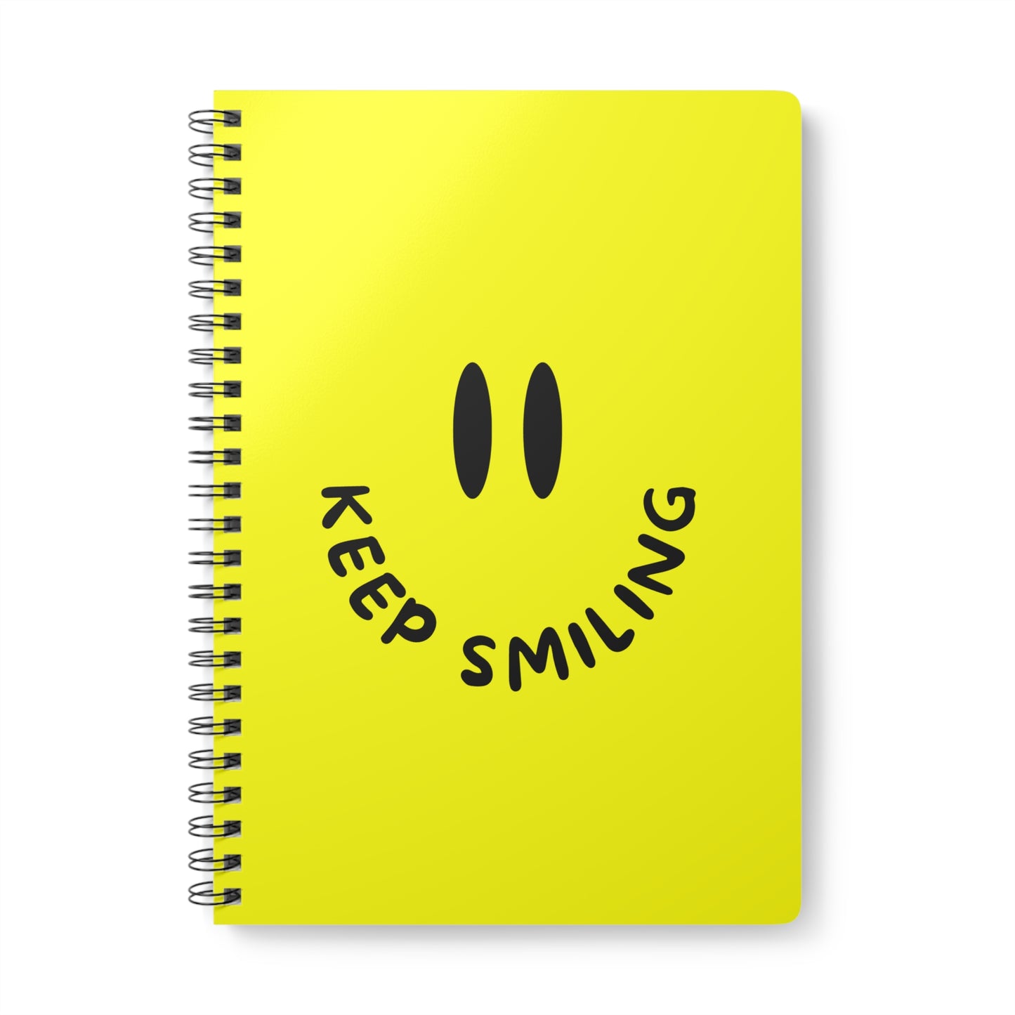 Keep Smiling - Sassy Scribbles Spiral Notebook