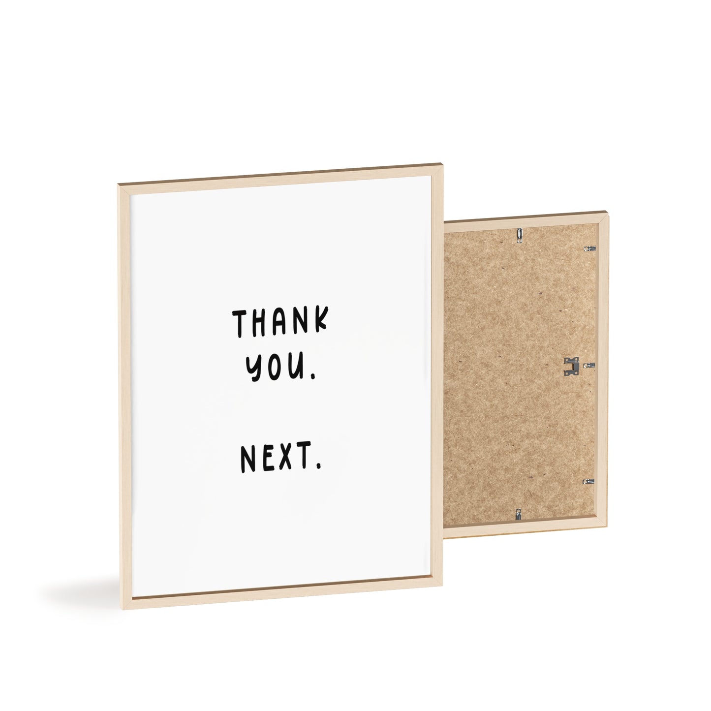 Thank you, Next ( Monochrome Creme ) - Frame