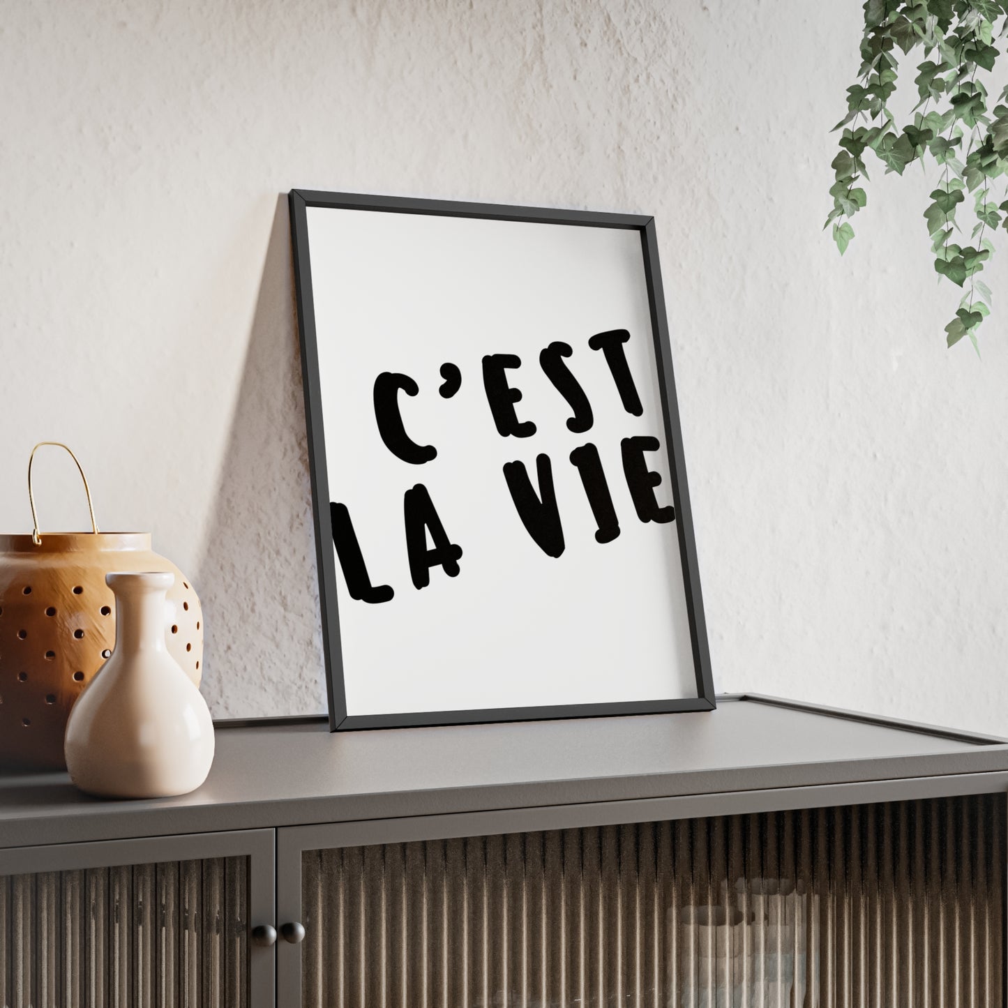 C'est la Vie ( Monochrome ) - Frame