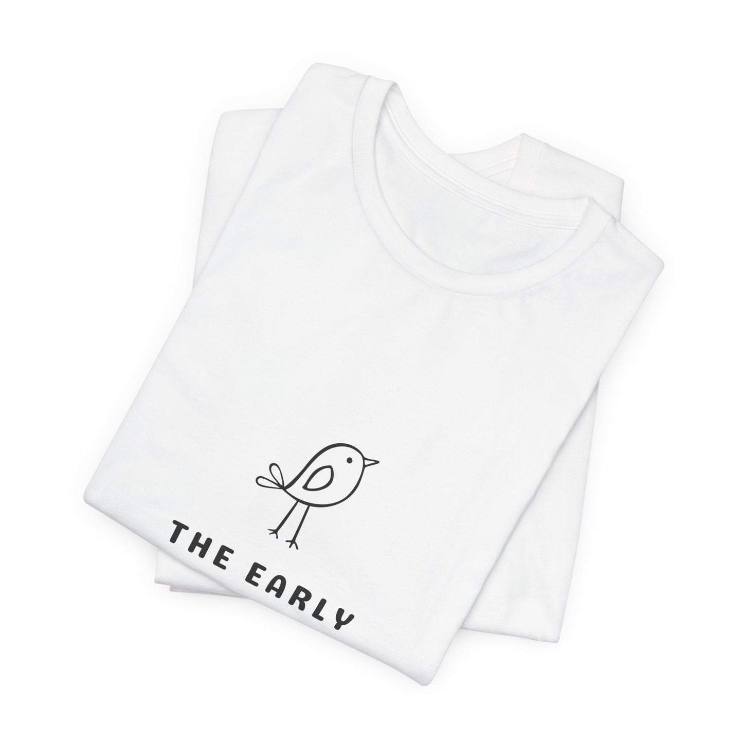 Early Bird | Retro Tee | Organic Unisex T Shirt