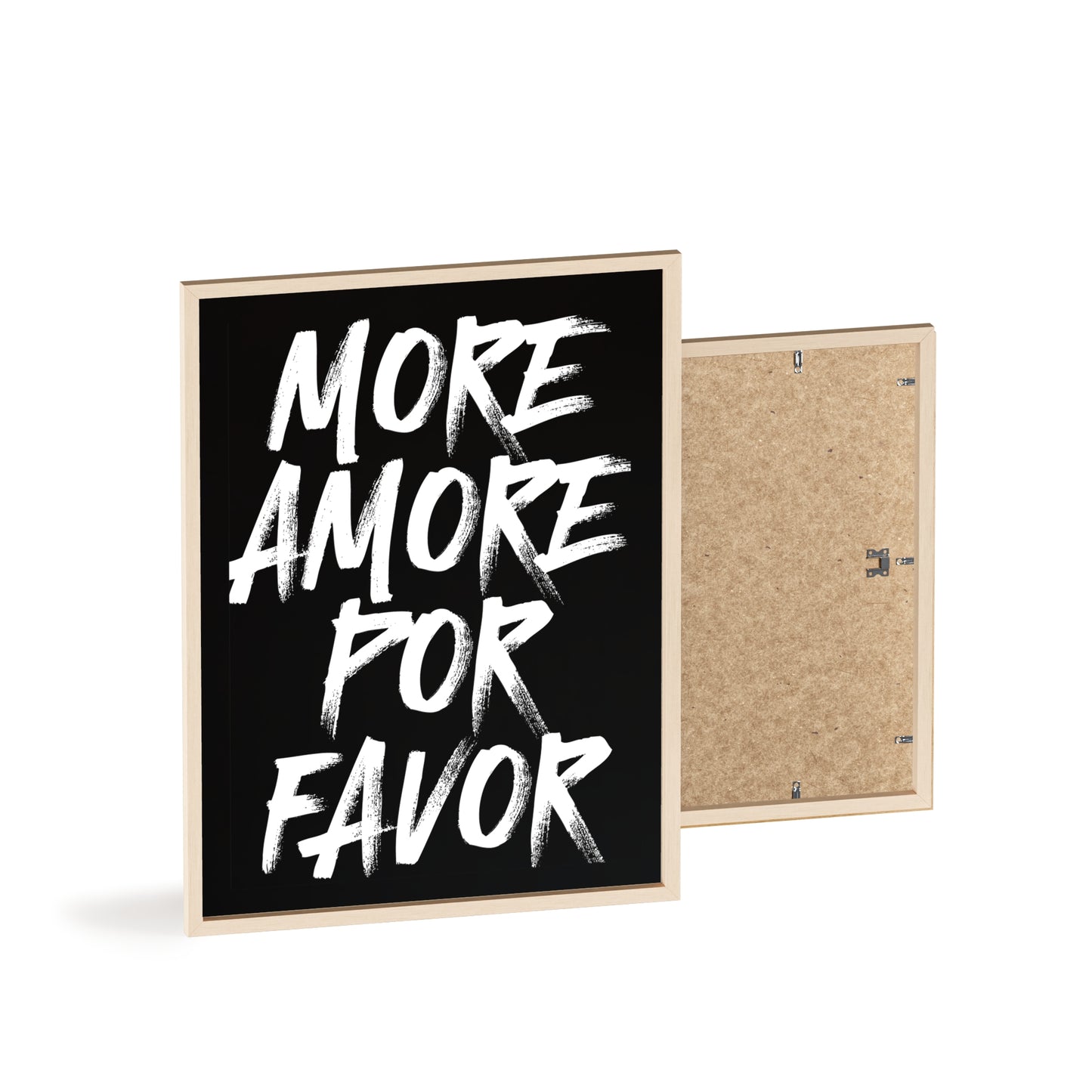 More Amore Por Favor ( Monochrome ) - Frame