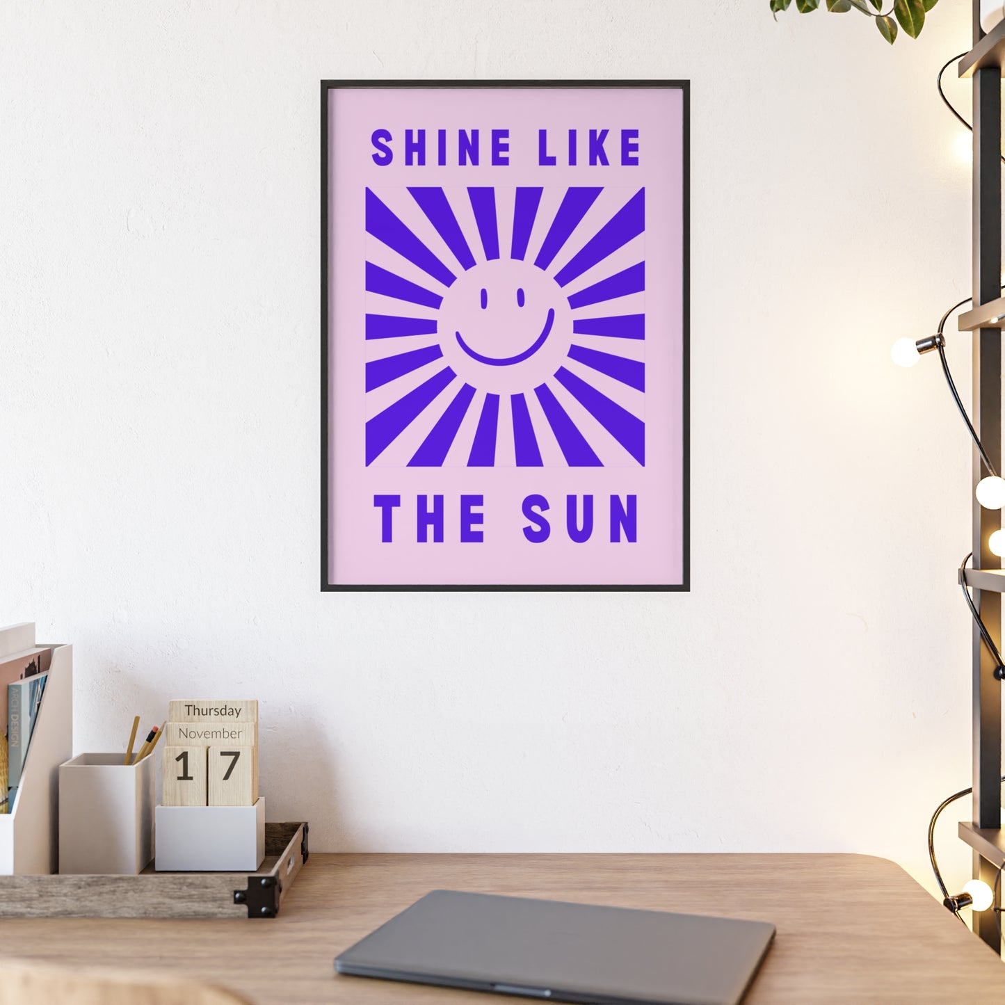 Shine Like The Sun ( Lavender Haze ) - Frame