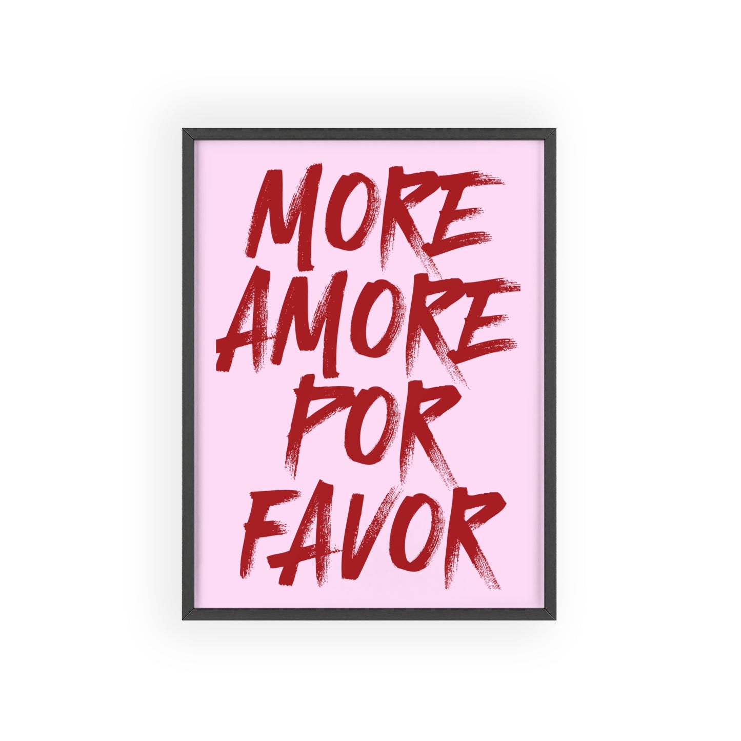 More Amore Por Favor ( Cherry Red/Pink ) - Frame