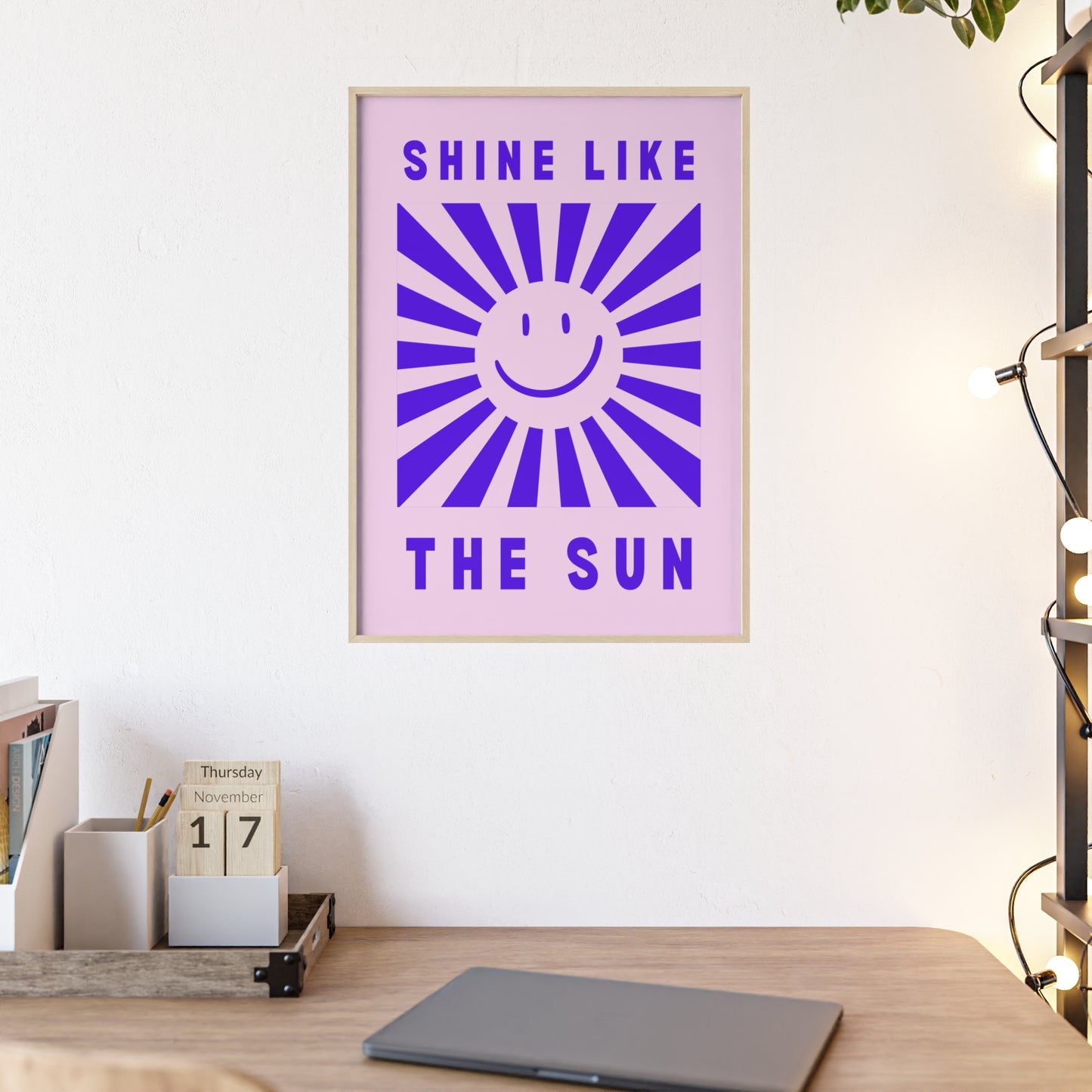 Shine Like The Sun ( Lavender Haze ) - Frame