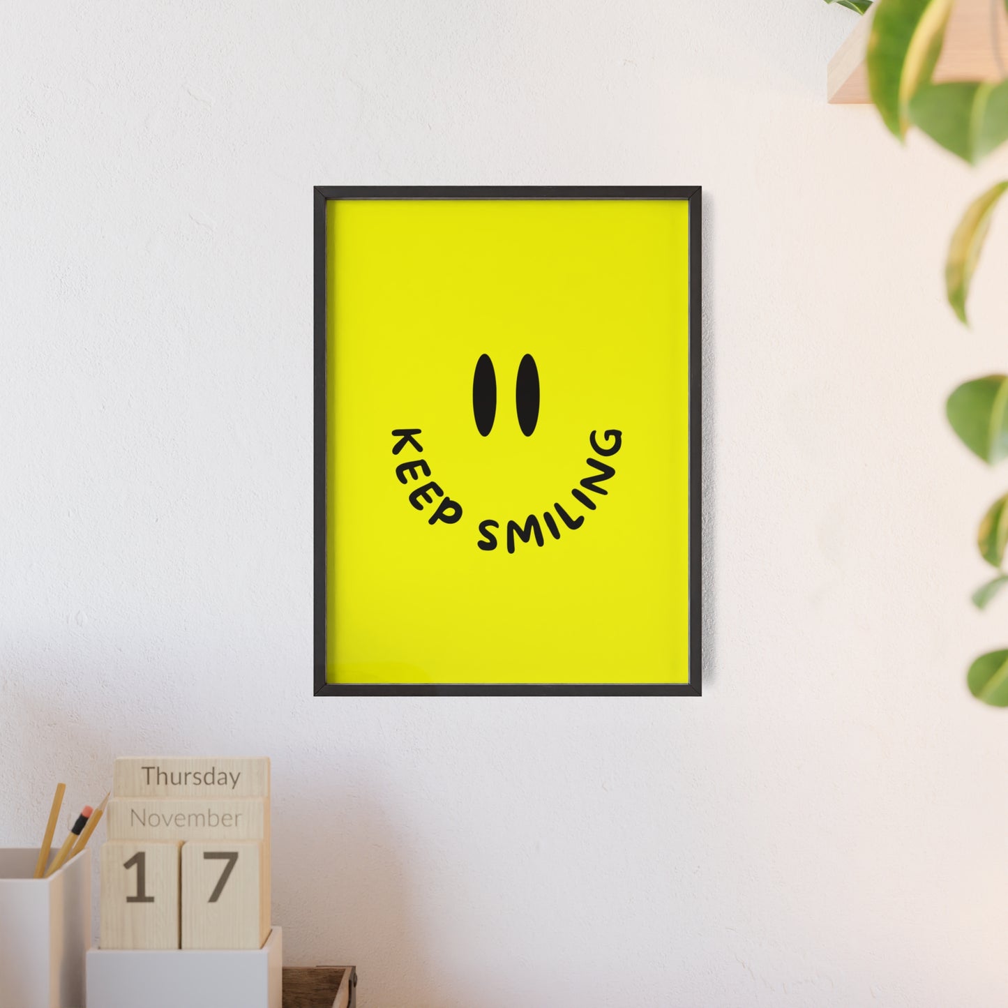 Keep Smiling ( Sunny Yellow ) - Frame