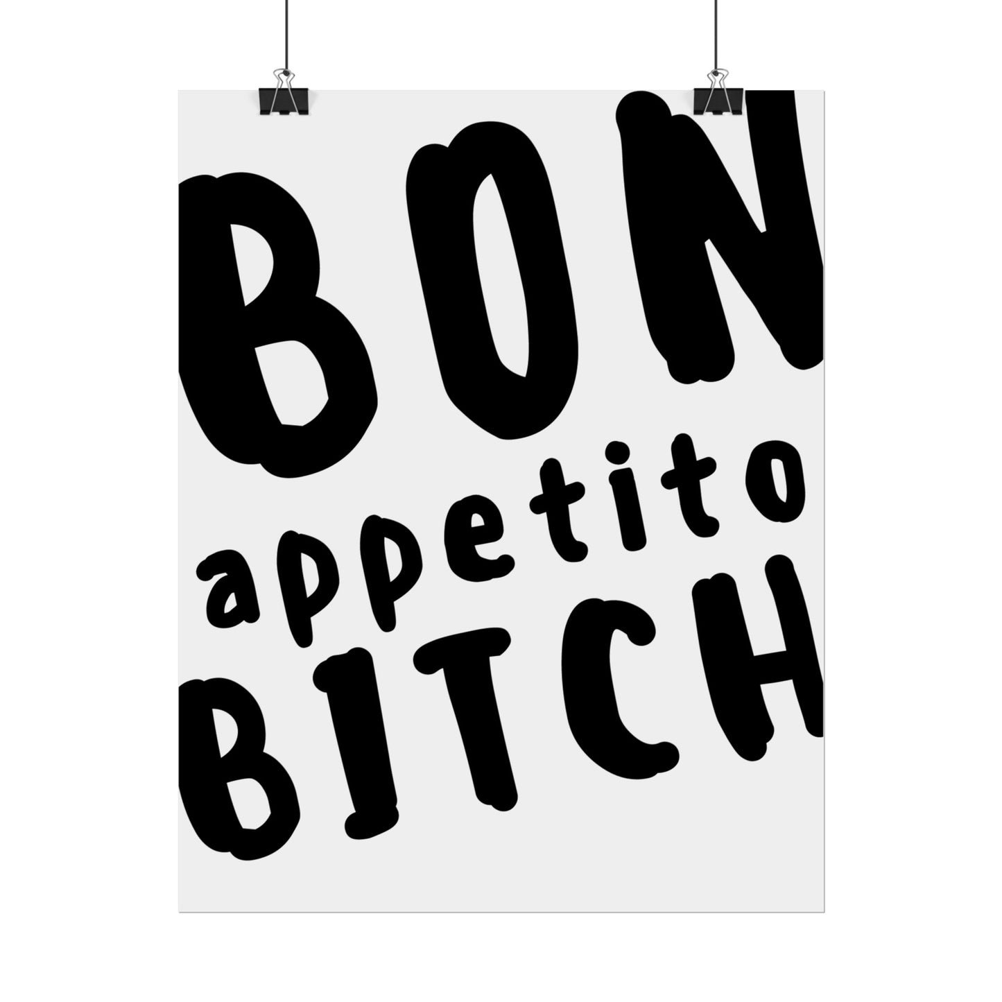 Bon Appetito, Bitch  - Poster