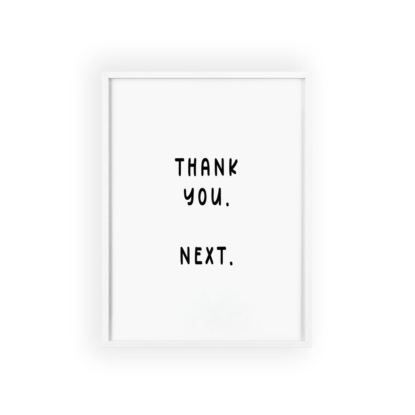 Thank you, Next ( Monochrome Creme ) - Frame