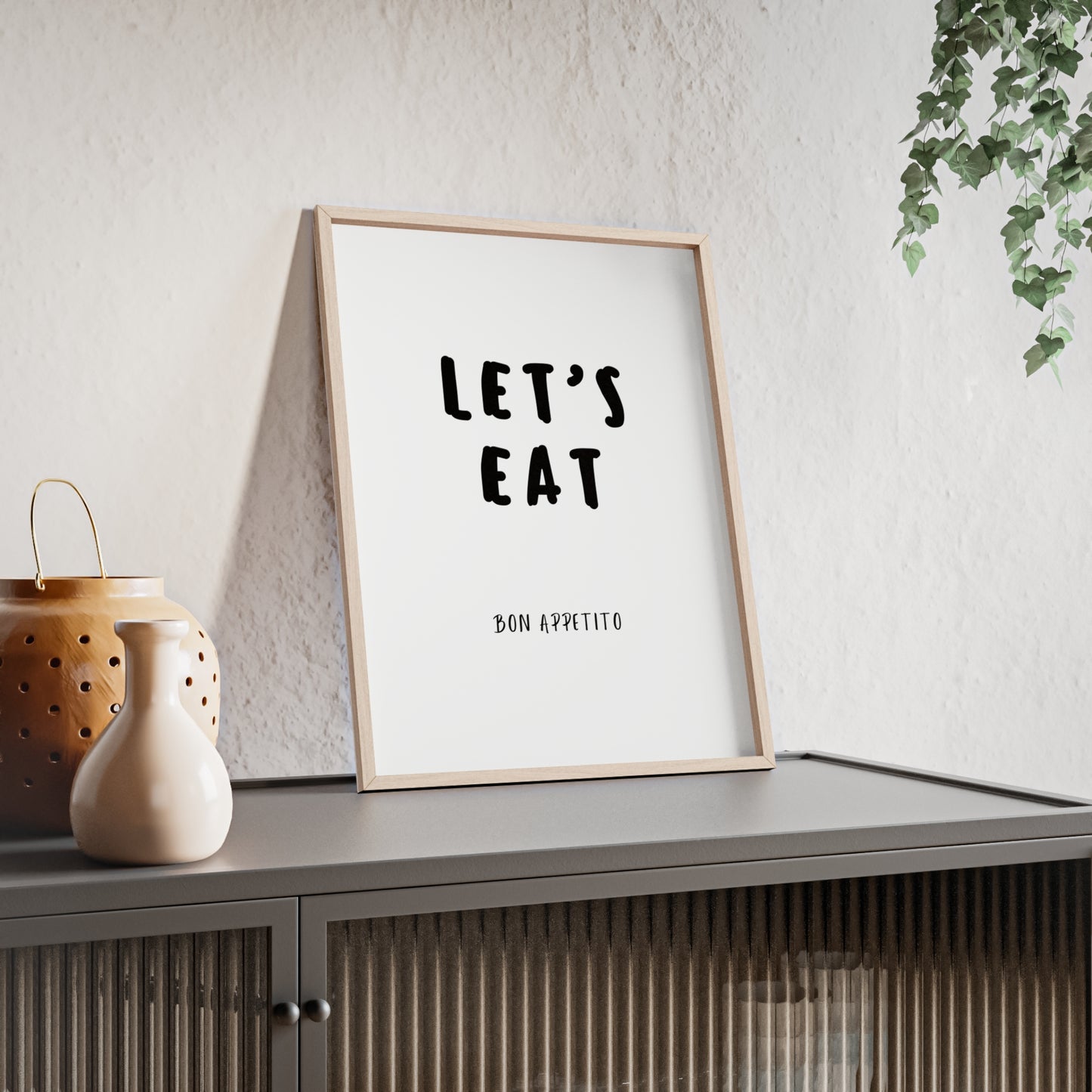 Let's Eat. Bon Appetito - Frame