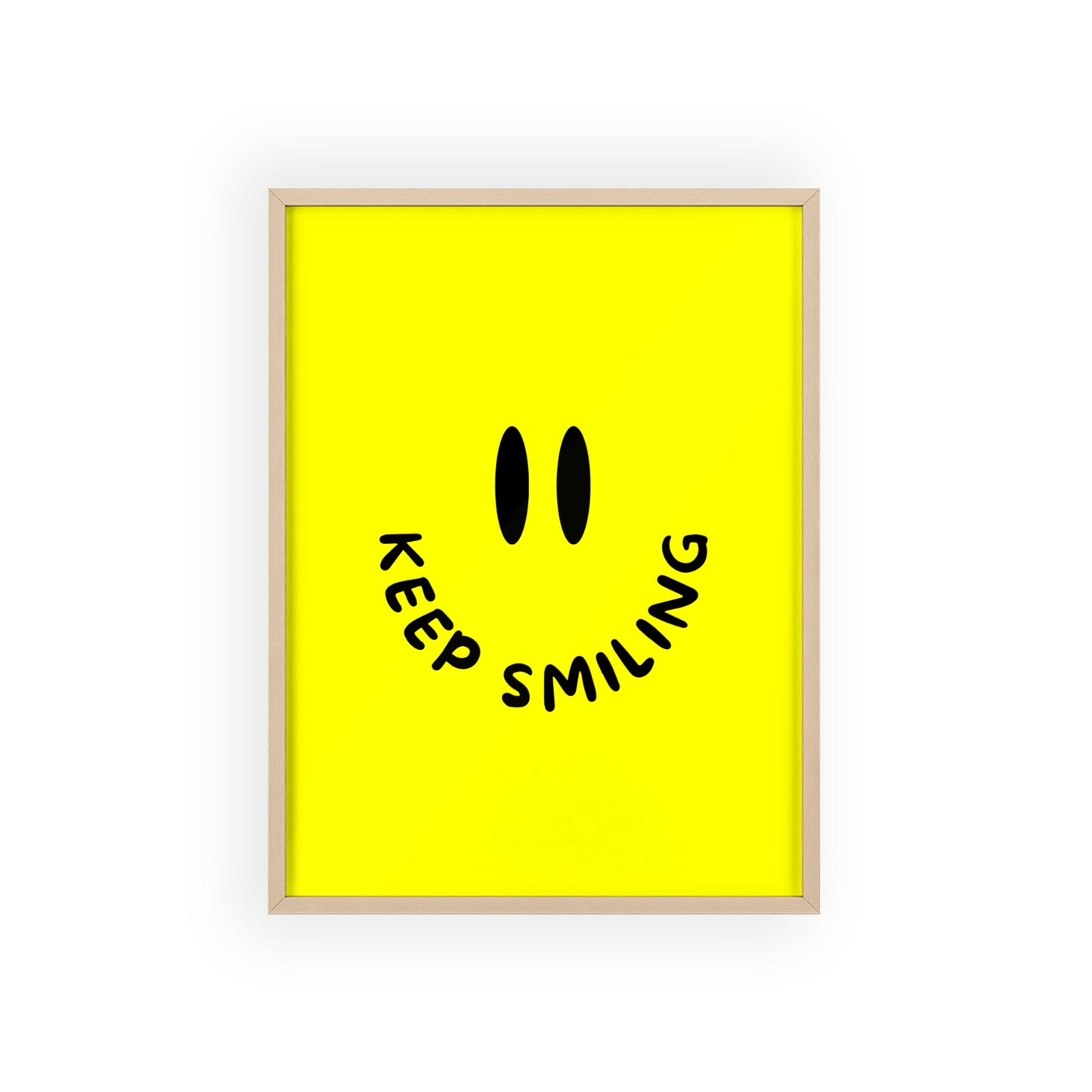 Keep Smiling ( Sunny Yellow ) - Frame