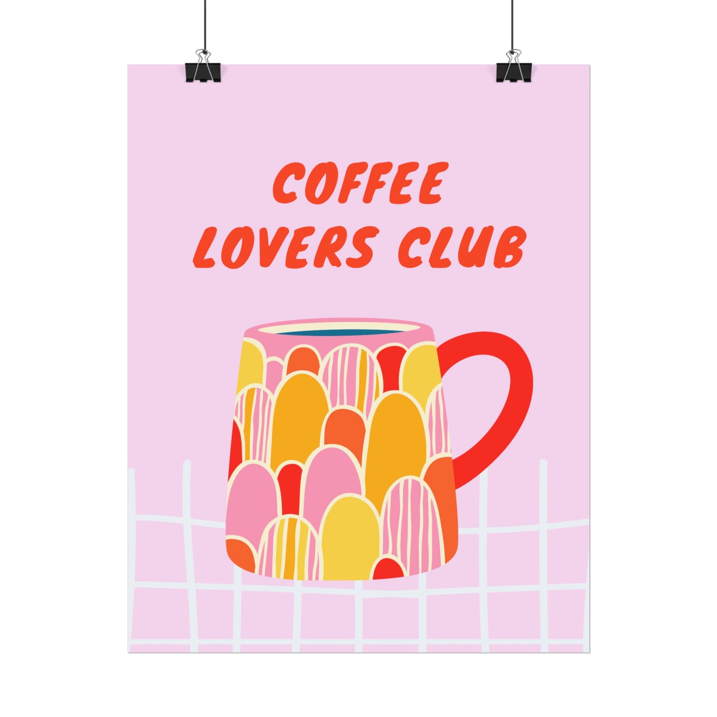 Coffee Lovers Club - Poster