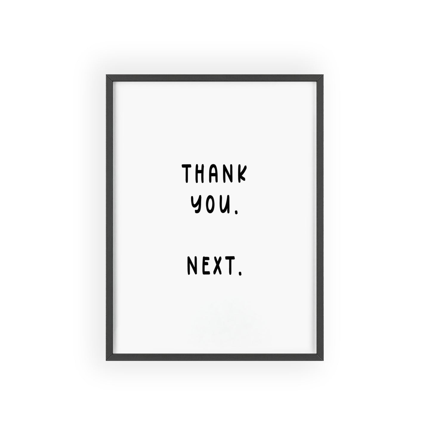 Thank you, Next ( Monochrome Creme ) - Frame