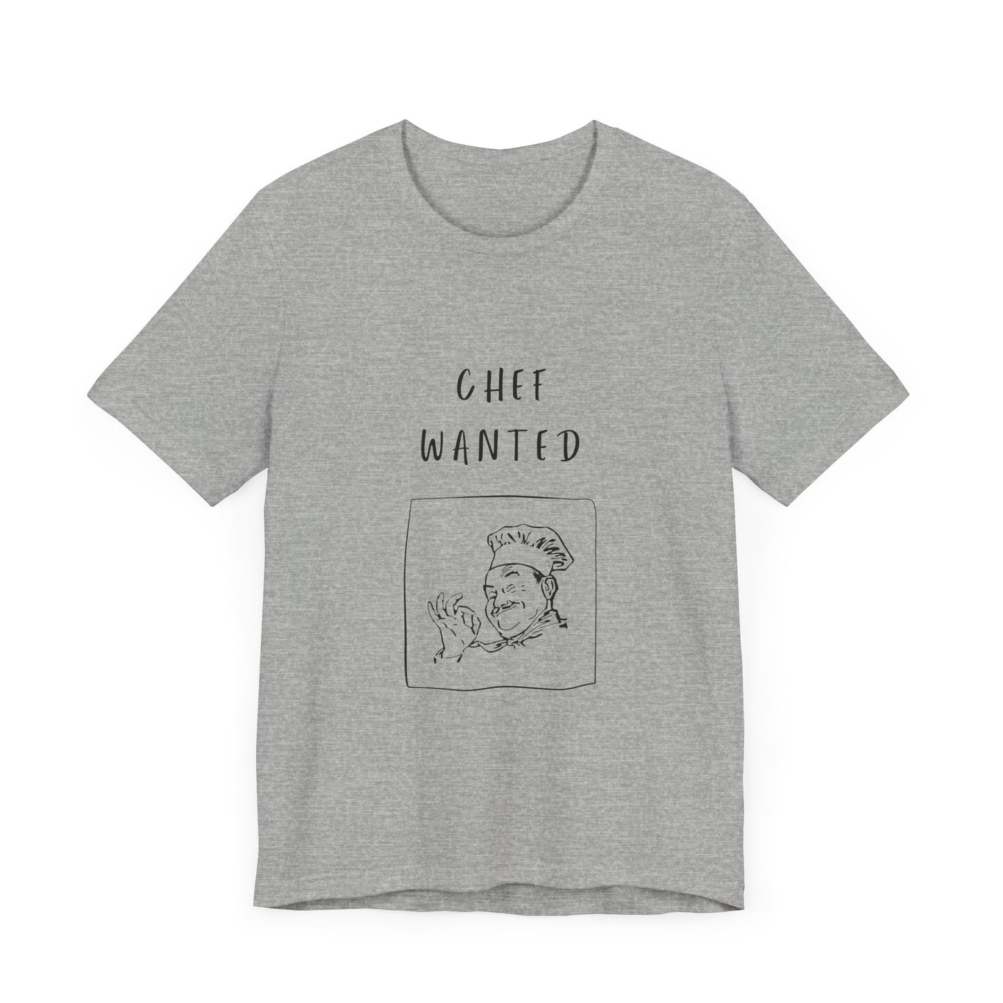 Chef Wanted | Retro Tee | Organic Unisex T Shirt