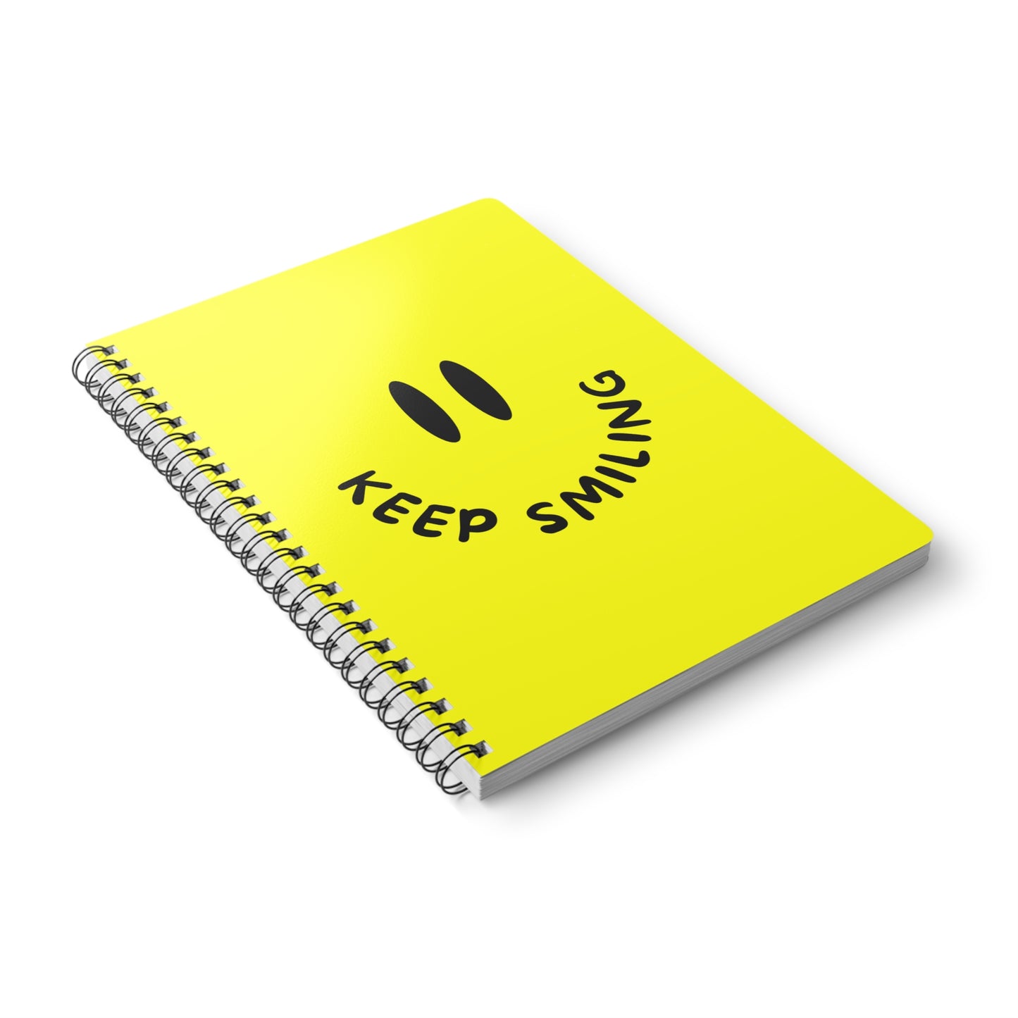 Keep Smiling - Sassy Scribbles Spiral Notebook