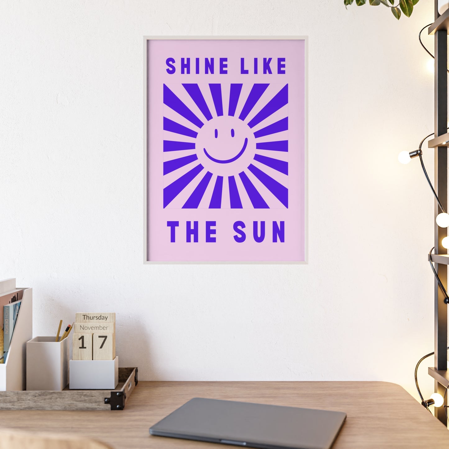 Shine Like The Sun ( Lavender Haze ) - Frame