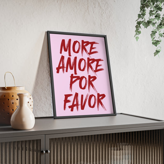 More Amore Por Favor ( Cherry Red/Pink ) - Frame