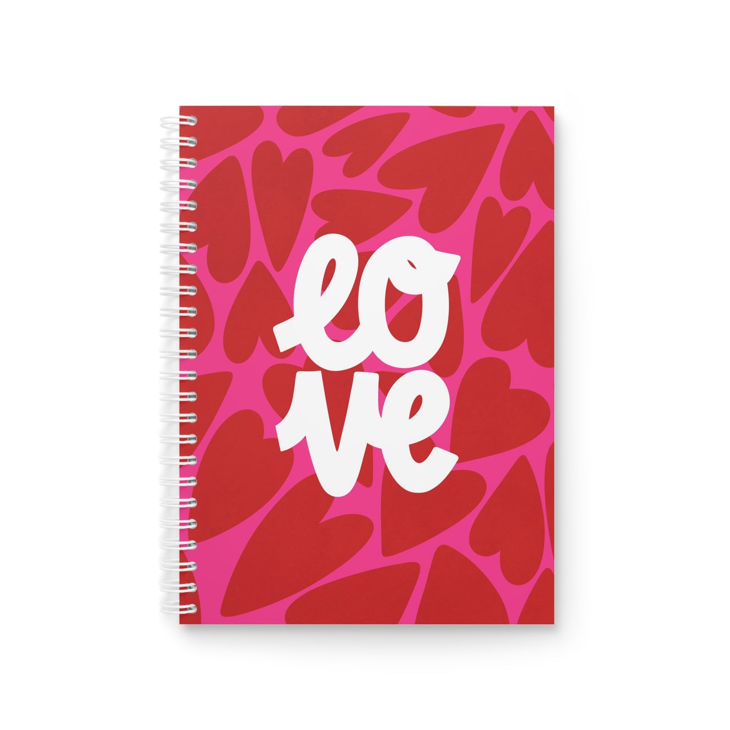 LOVE - Sassy Scribbles Spiral Notebook