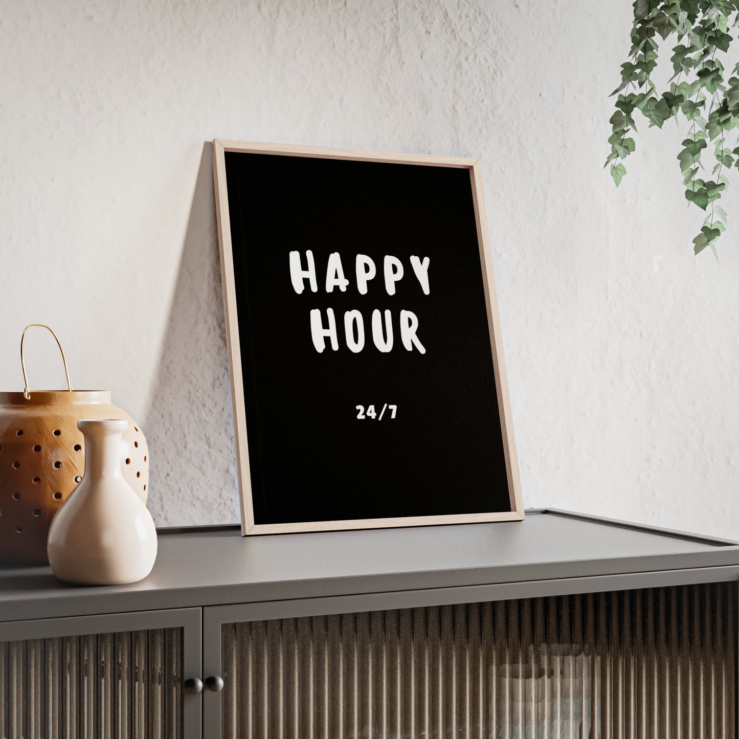 Happy hour 24/7 (Monochrome) - Cadre