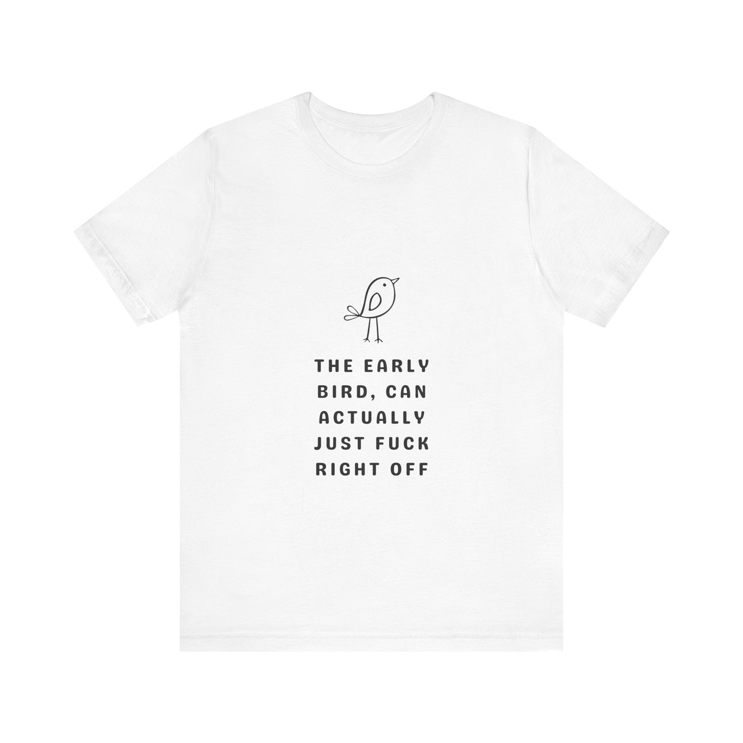 Early Bird | Retro Tee | Organic Unisex T Shirt