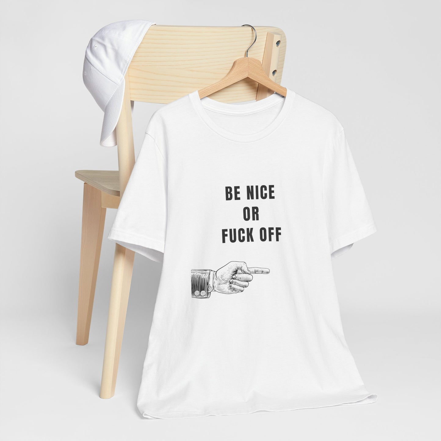 Soyez gentil ou allez vous faire foutre | T-shirt rétro | T-shirt unisexe bio