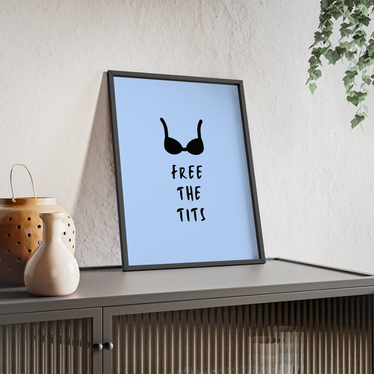 Free the Tits ( Blue ) - Frame