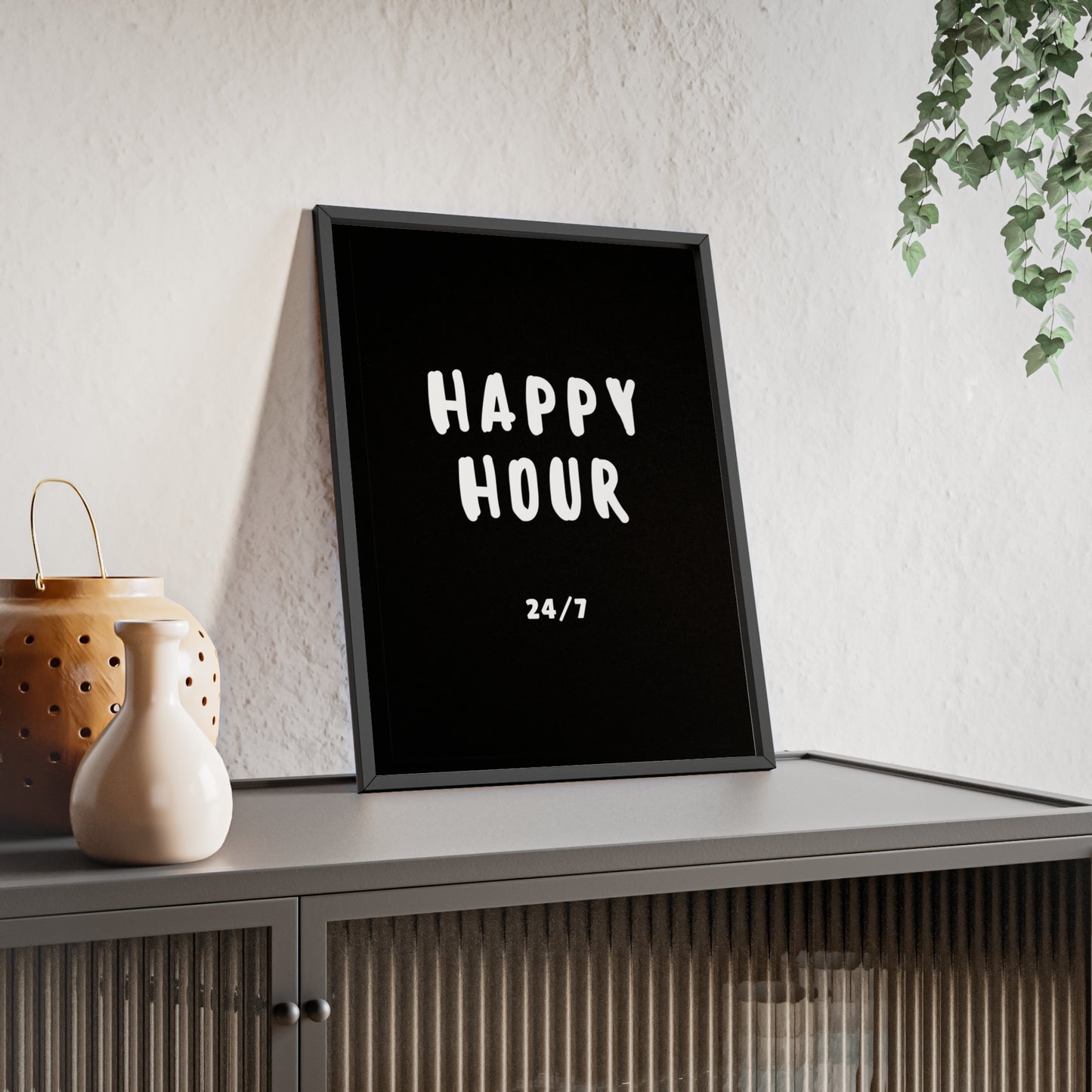 Happy hour 24/7 (Monochrome) - Cadre