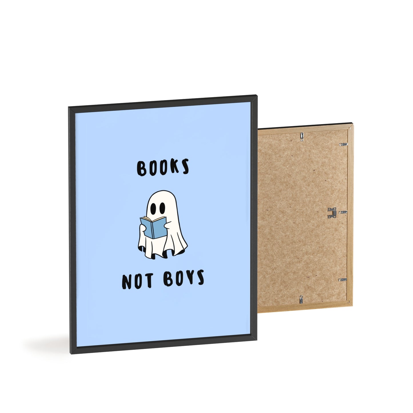 Books not Boys ( Blue ) - Frame