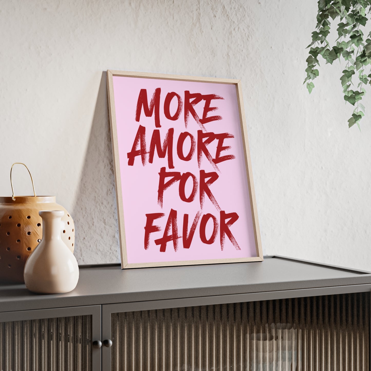 More Amore Por Favor ( Cherry Red/Pink ) - Frame