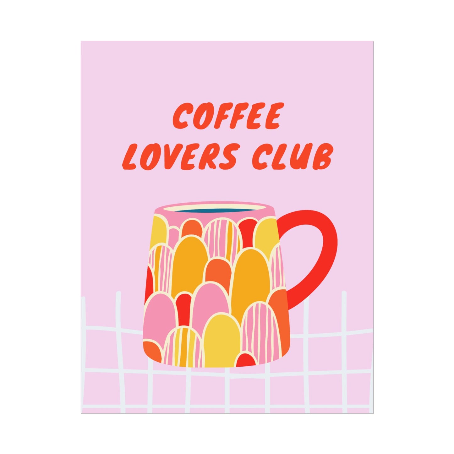 Coffee Lovers Club - Poster