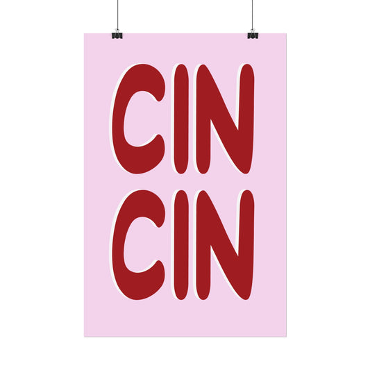 Cin Cin ( Pink ) - Poster