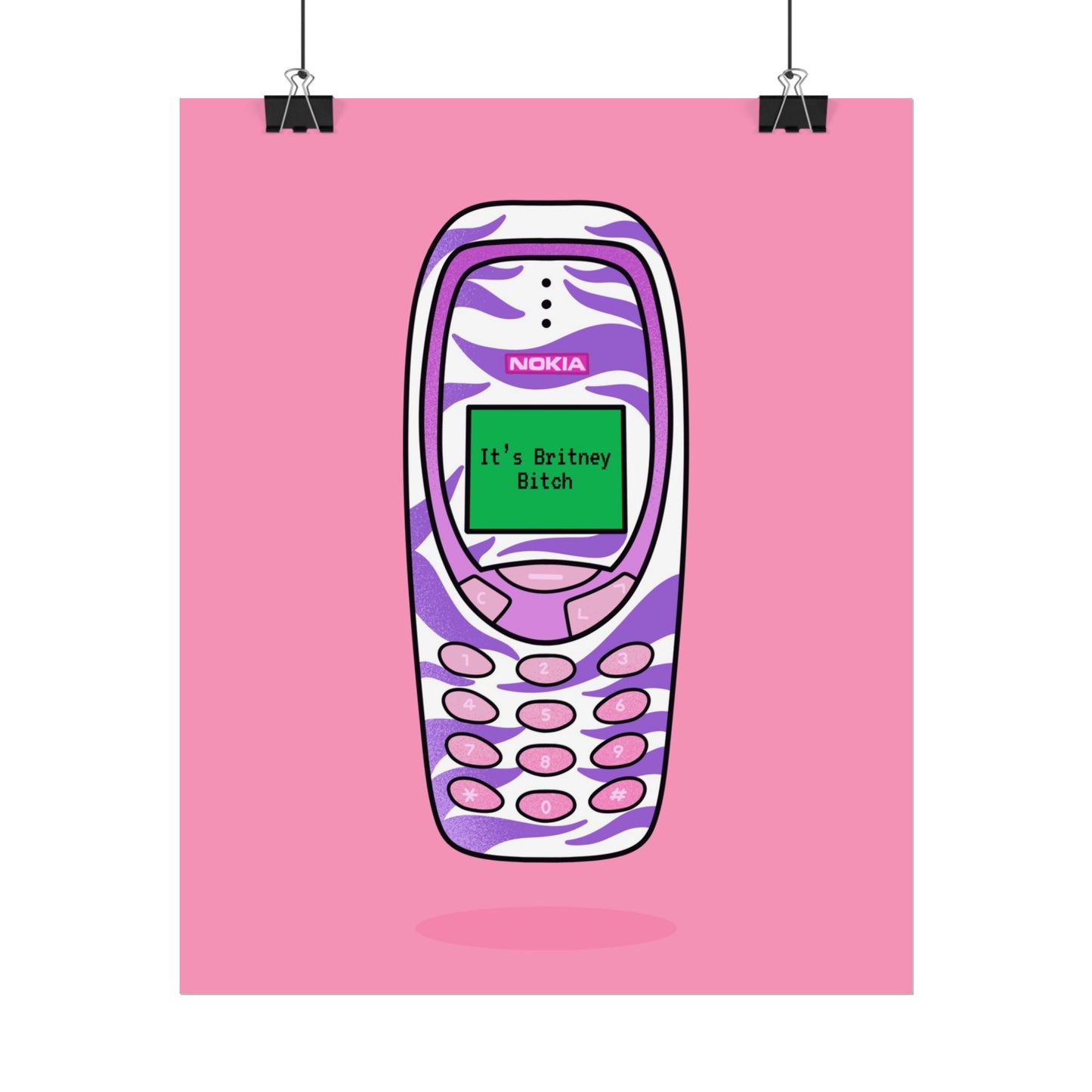 Nokia Throwback – It’s Britney B*tch - Poster