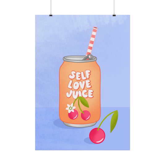 Self Love Juice – Cherry Can - Poster