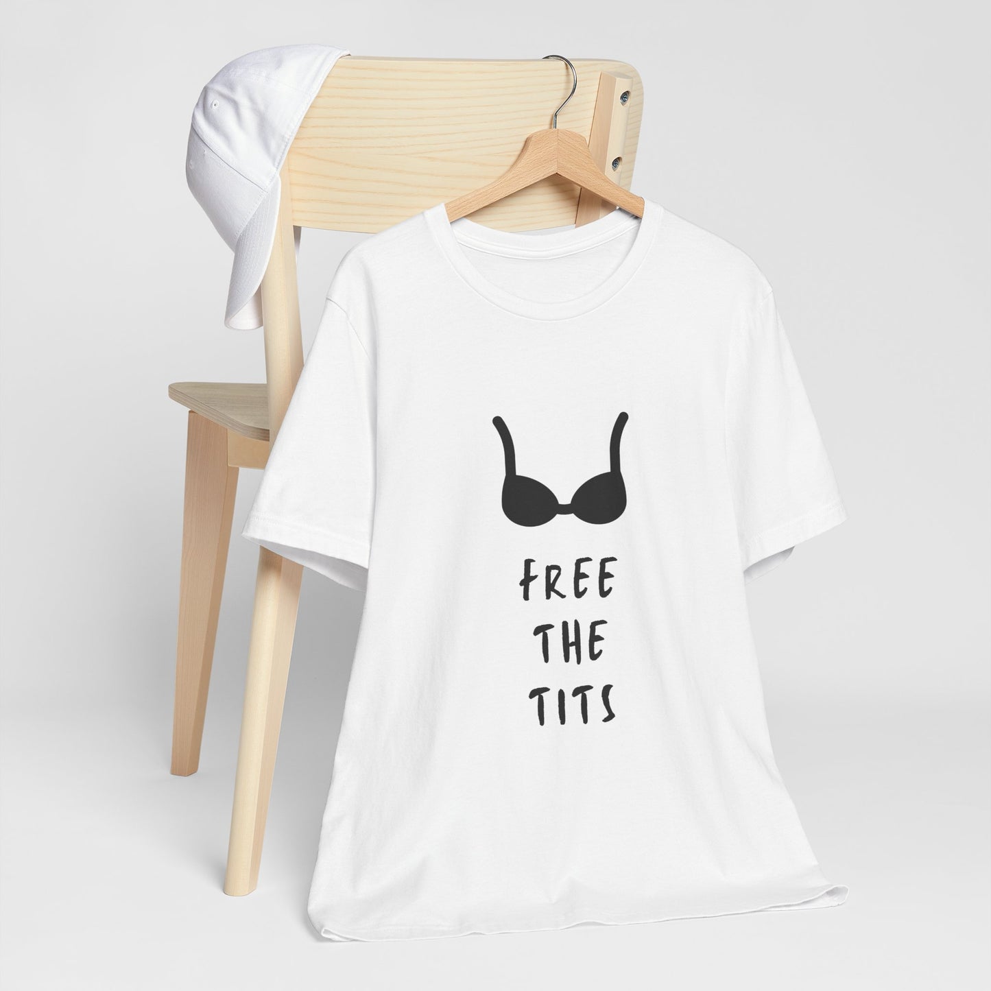 Free the Tits | Retro Tee | Organic Unisex T Shirt